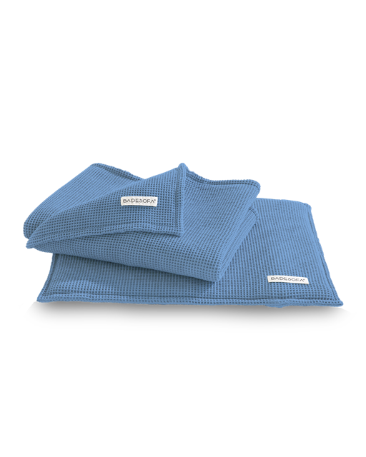 Saunasitzkissen und Saunatuch in Mocha