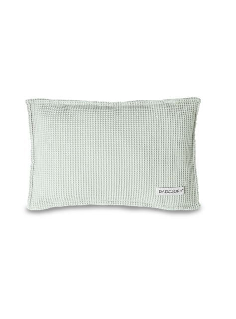 Kopfkissen für die Sauna mit Füllung aus Zirbenspänen in  Grün 